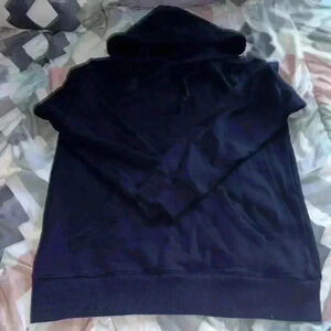 Navy Blue Pullover Jacket